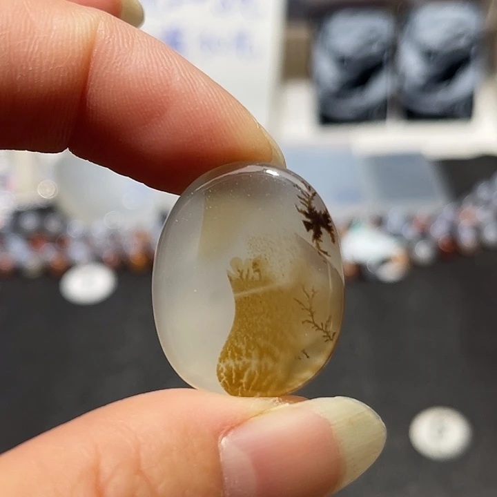 玛瑙/玉髓未镶嵌吊坠(不含链)