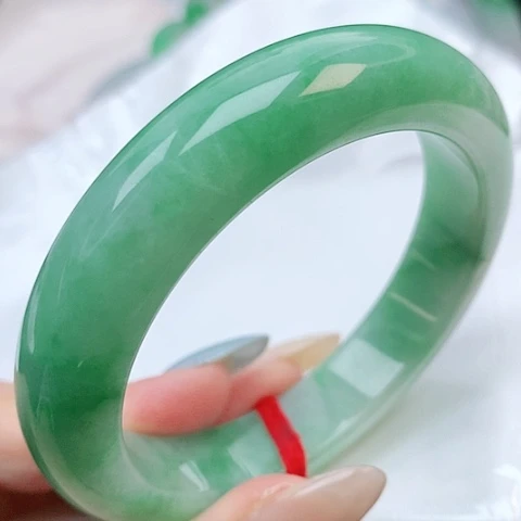 未镶嵌手镯翡翠55圈口882246
