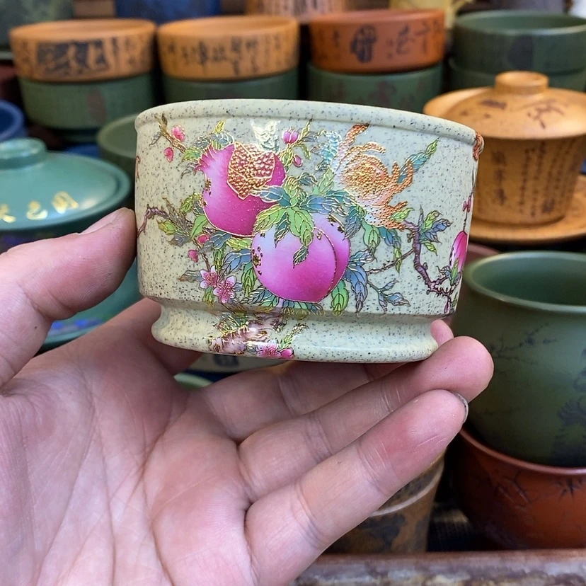 【闪购商品】紫砂杯子宜兴全手工紫砂杯