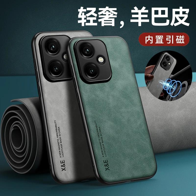 适用荣耀400手机壳honor 400Pro保护套男女士新款磁吸羊巴皮防摔