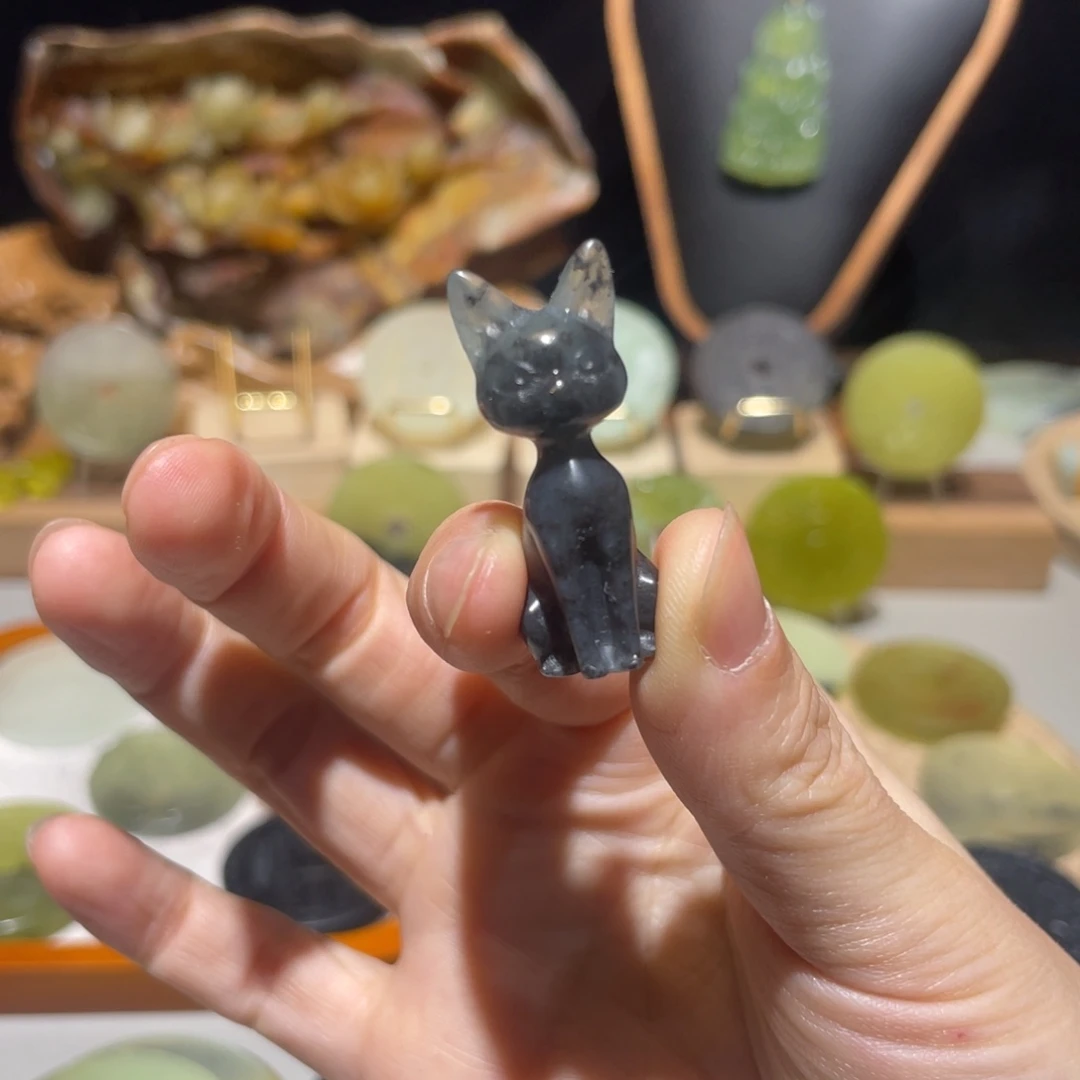 岫玉未镶嵌颈饰颈饰13