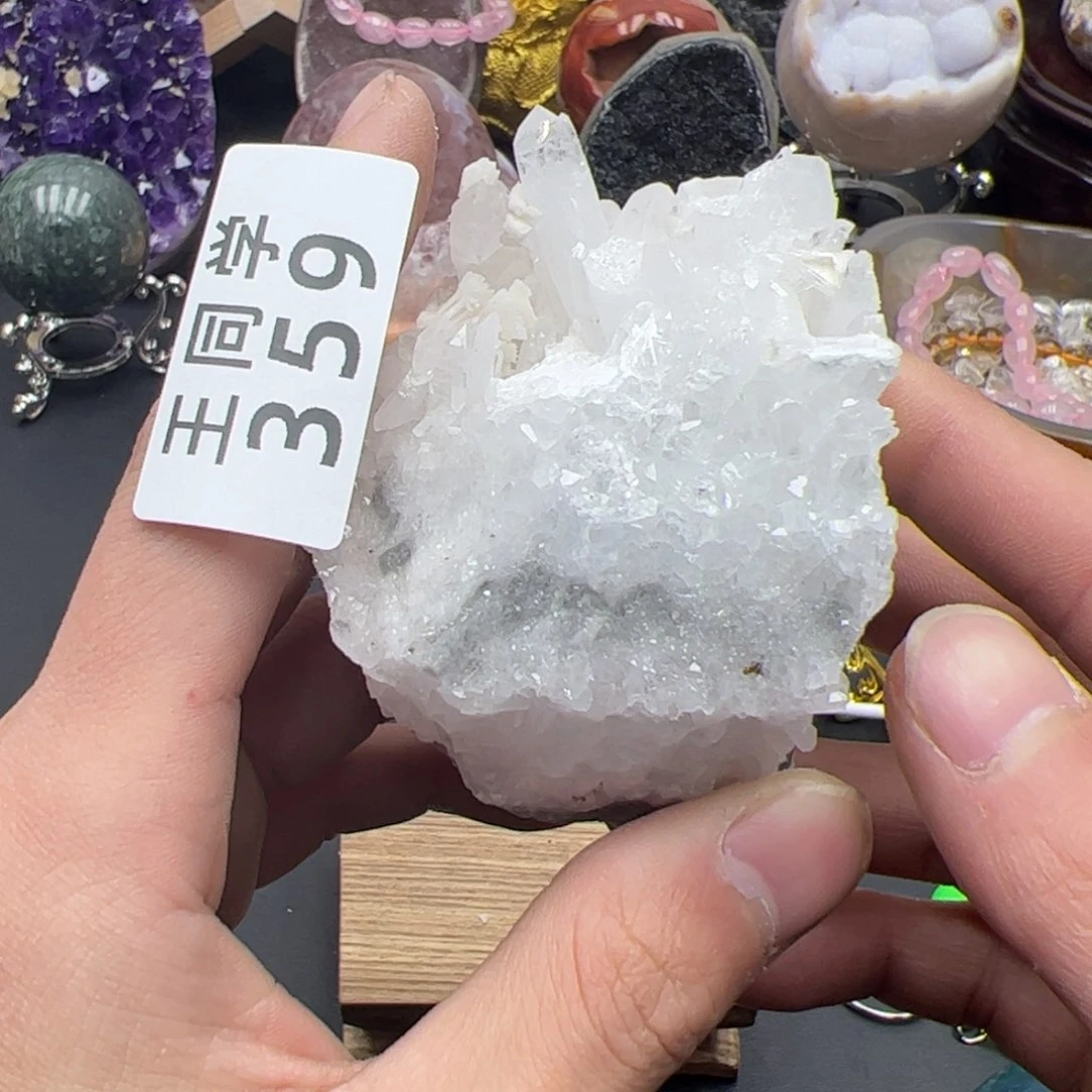 紫晶水晶摆件未镶嵌359