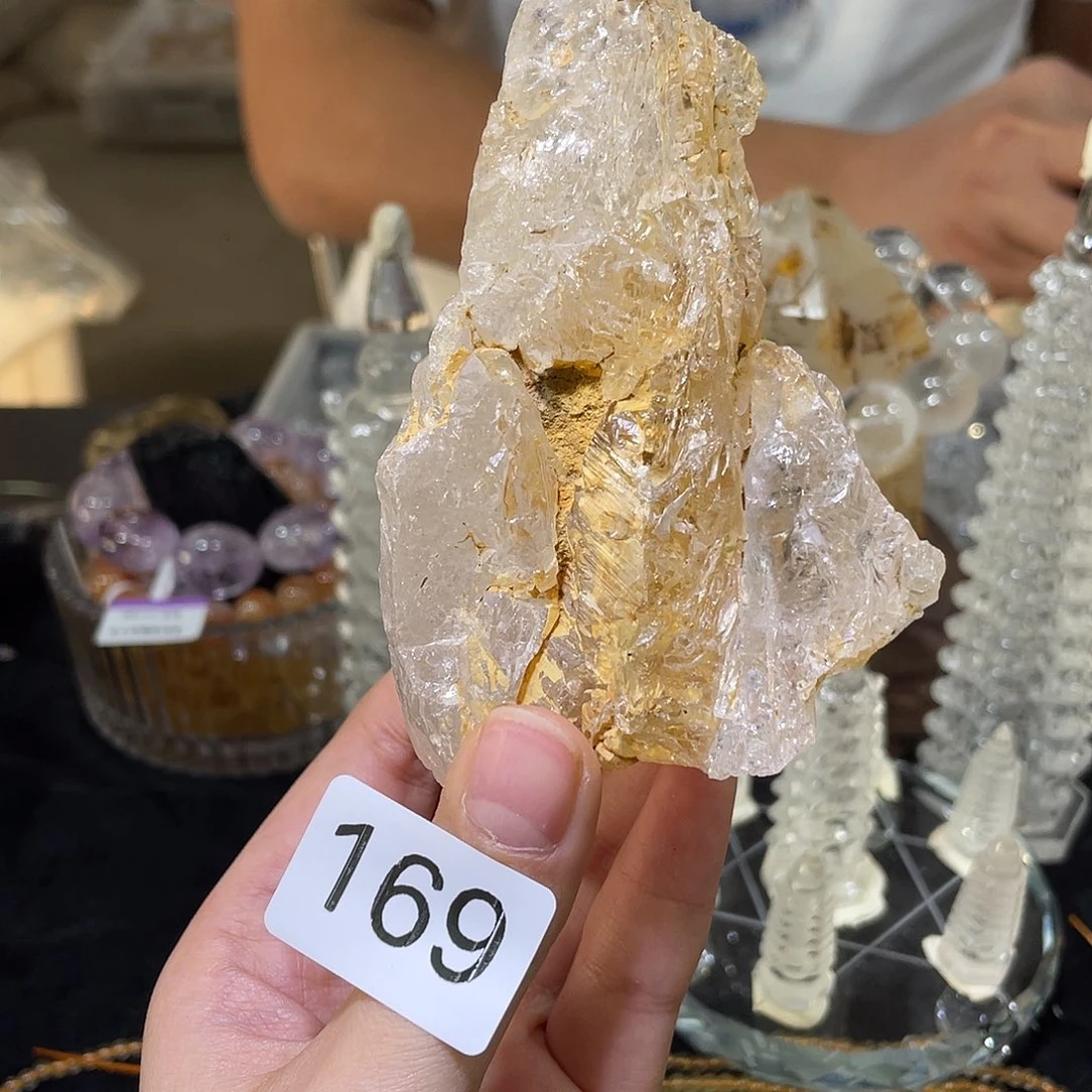 珠宝半成品水晶未镶嵌