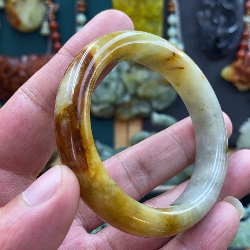 【闪购商品】未镶嵌岫玉手镯54
