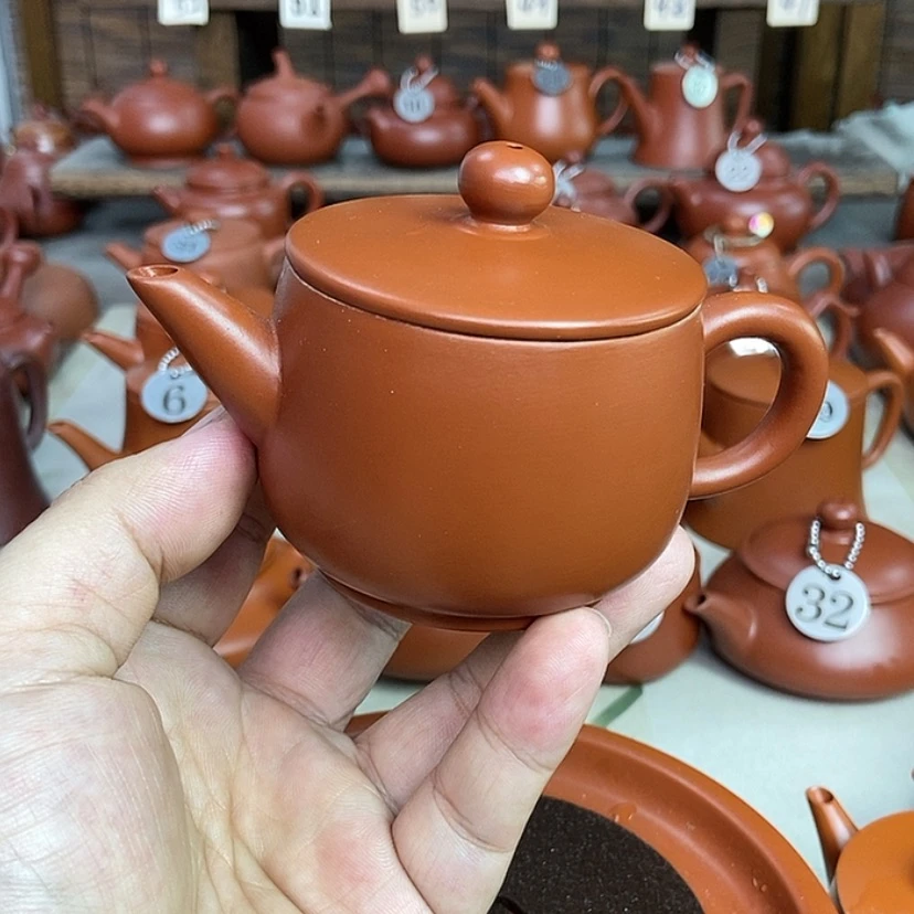 【闪购商品】茶壶朱泥110cc00000000000000