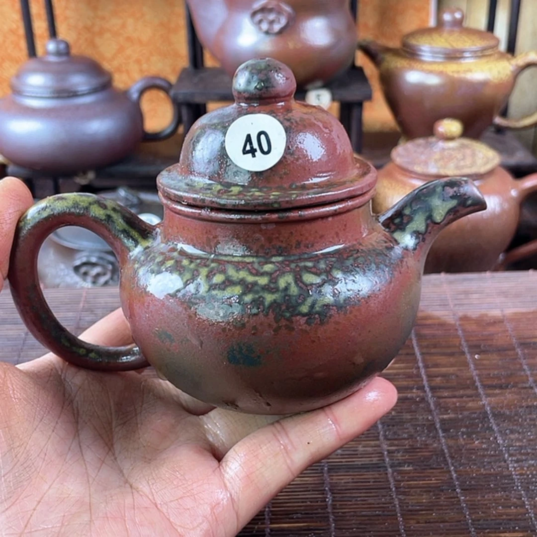 【闪购商品】柴烧茶壶180毫升左右