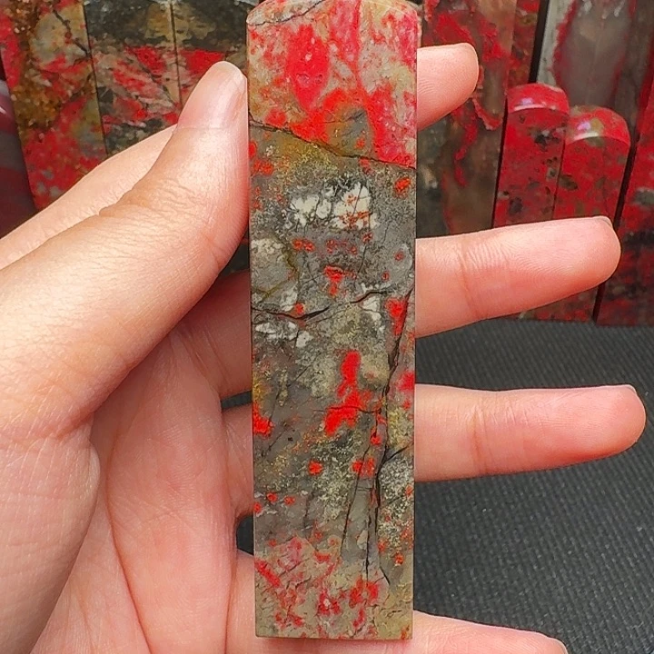 昌化石印石精品昌化鸡血石