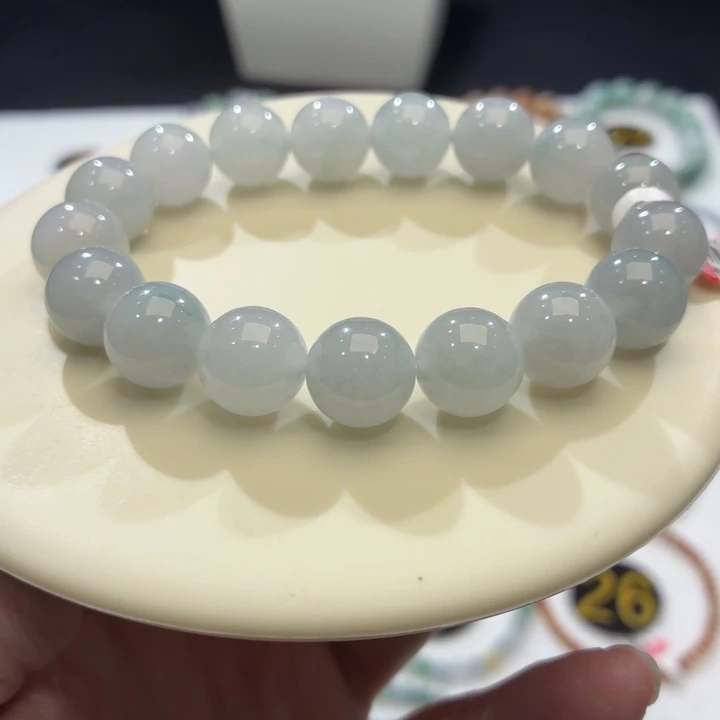 翡翠未镶嵌手链卡12