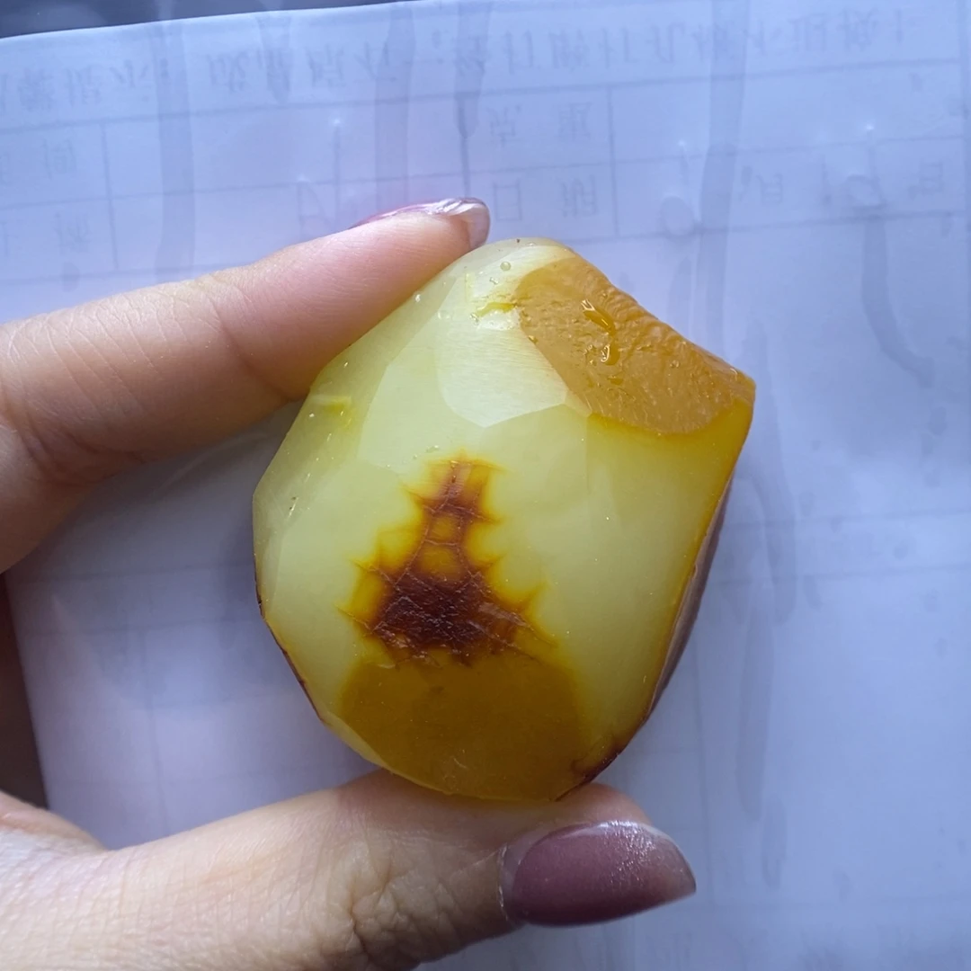 未镶嵌定制蜜蜡郎