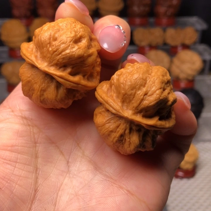 文玩核桃把件34玉龙精品