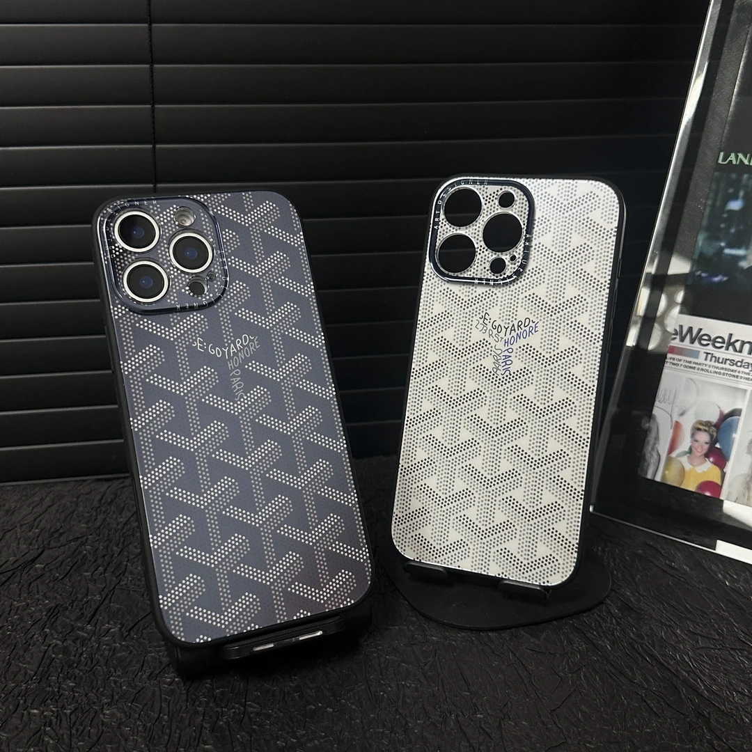 欧美轻奢风狗牙潮牌适用苹果iphone16/15/14/13promax情侣手机壳