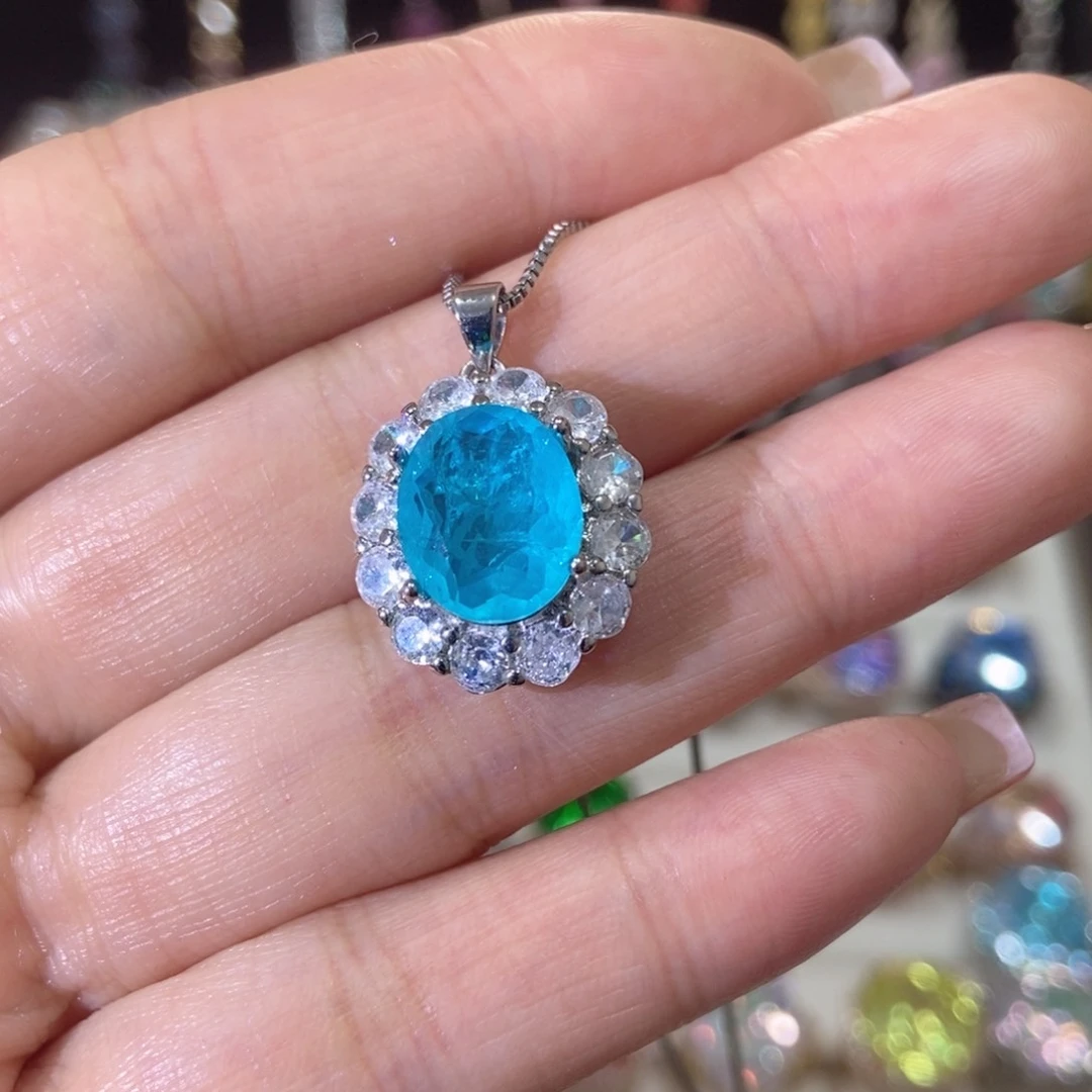 66锆石（处理）吊坠