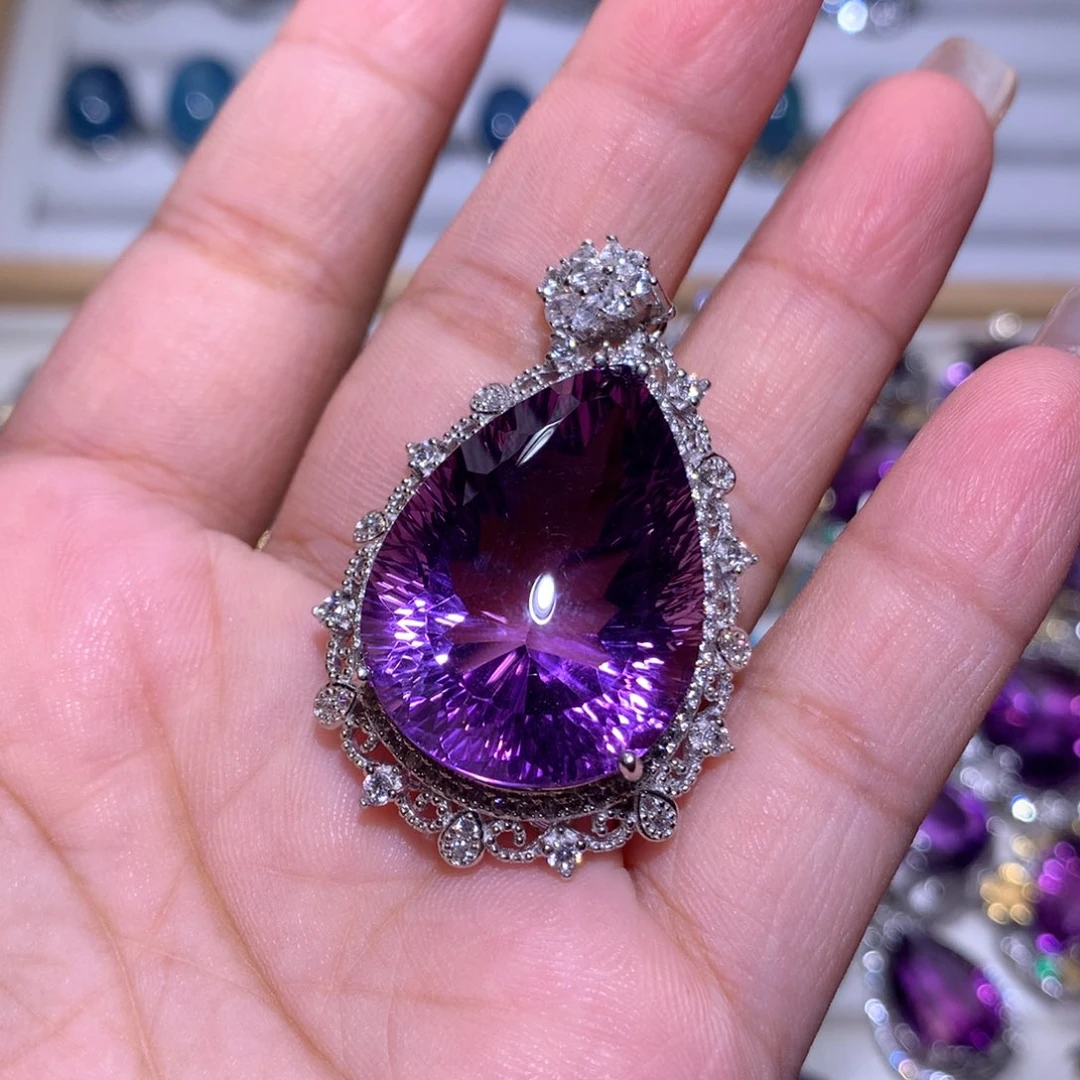 【闪购商品】水晶戒指银S925镶嵌善*戒指