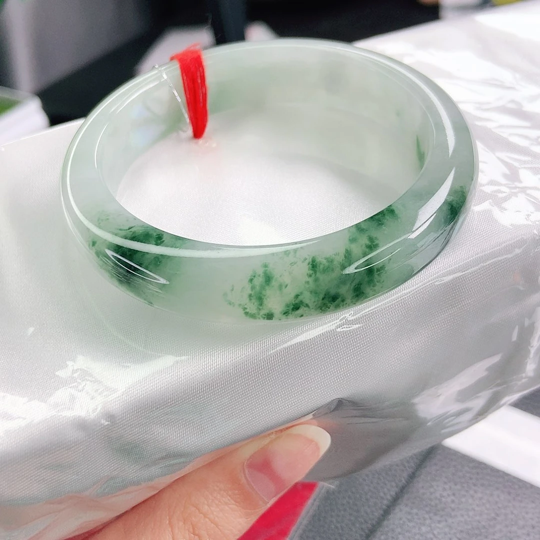 未镶嵌手镯翡翠56圈