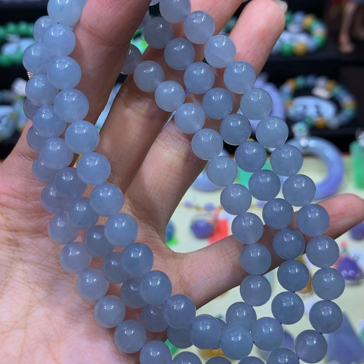 翡翠未镶嵌颈饰翡翠8