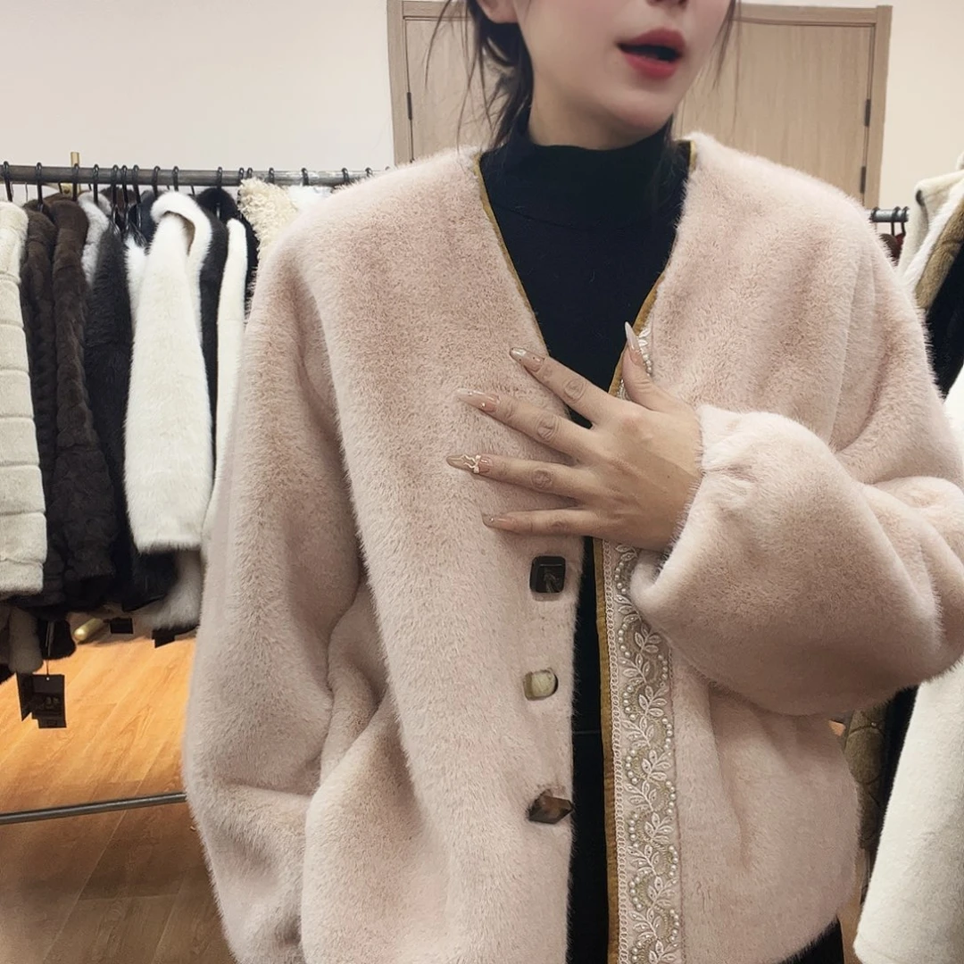 62号皮毛一体外套