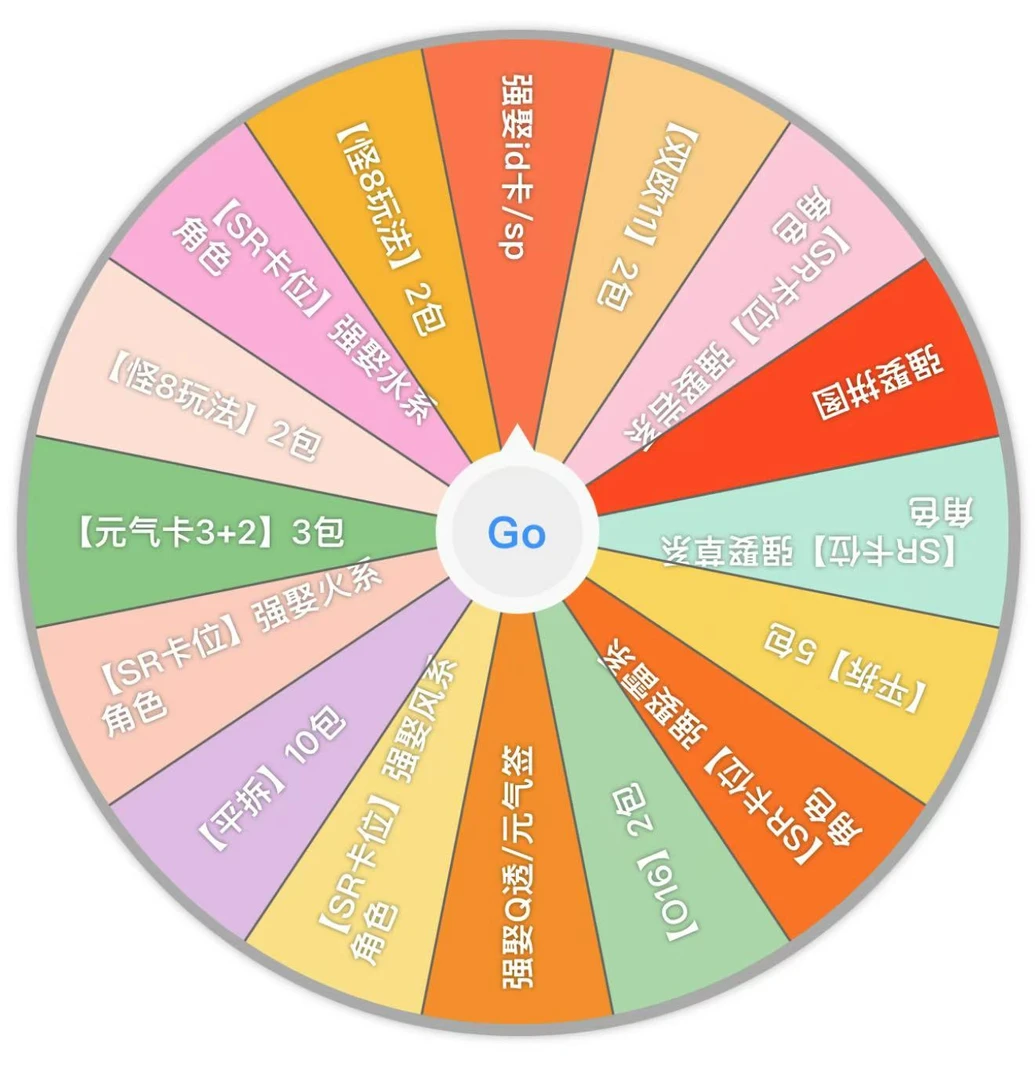 【欧气转盘】元气卡 原二创神 第三弹 收藏卡牌产品（主播代拆）