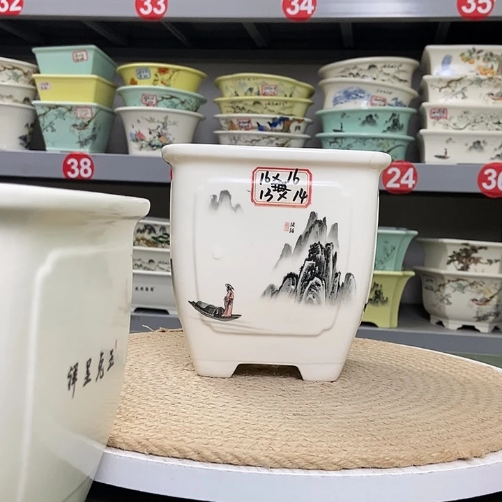 紫砂紫砂花盆6565