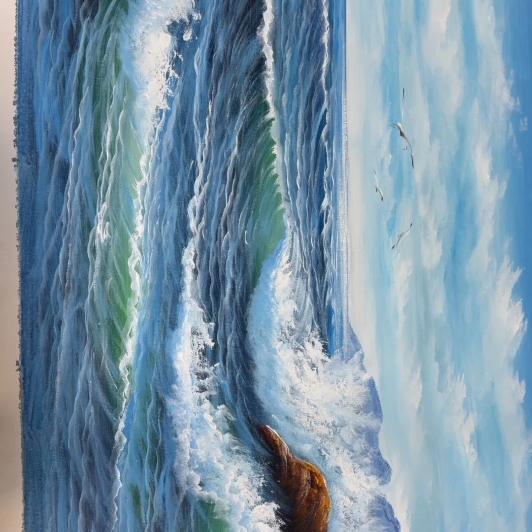 油画你在哪呢你现在干