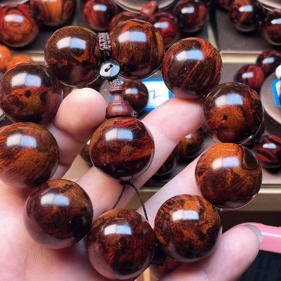 黄花梨/降香黄檀璀**生2.5山水纹留疤