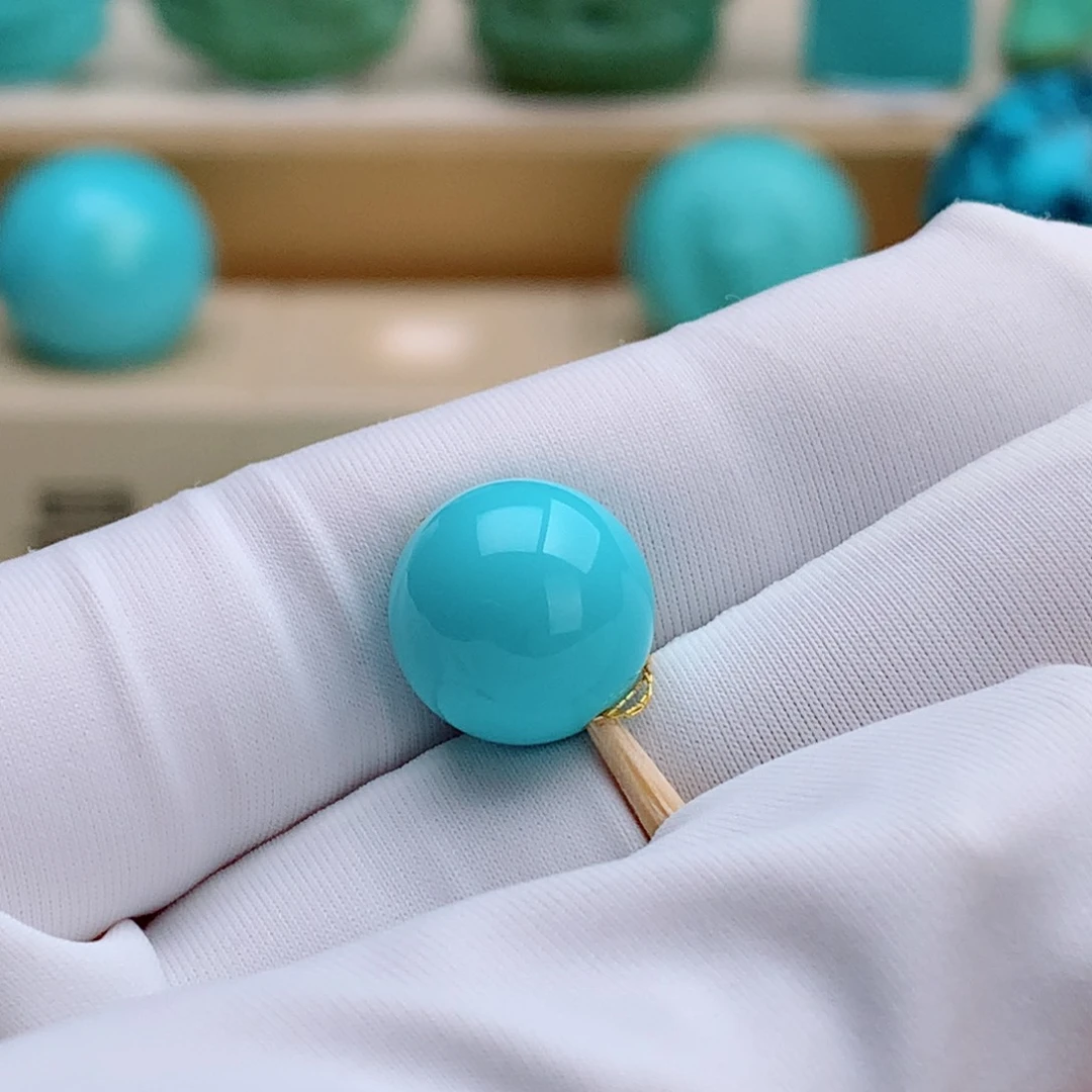 绿松石未镶嵌挂件