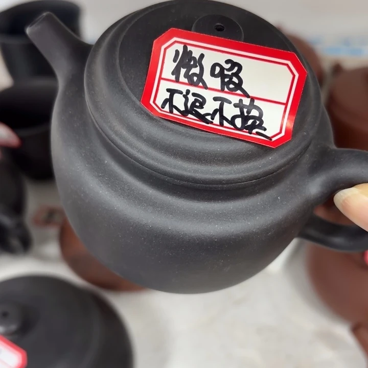 紫砂茶壶优秀！宜兴原矿底槽青