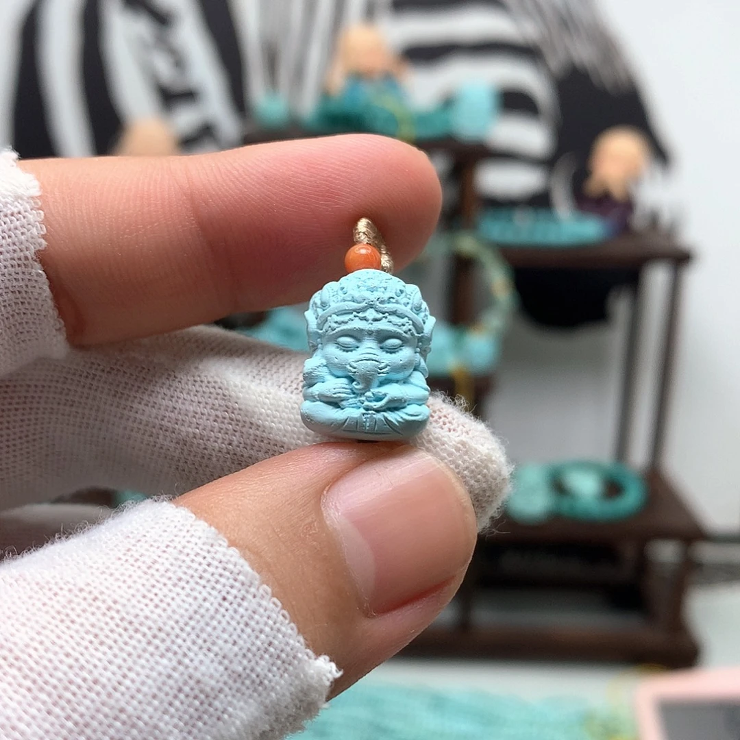 未镶嵌绿松石挂件