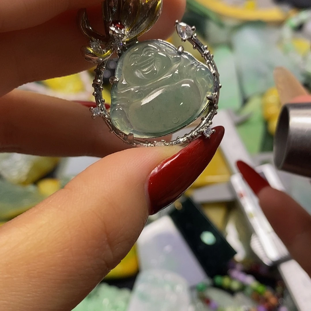 散珠翡翠天然翡翠