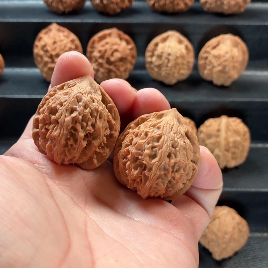 桃核把件野生原树蚂蚁纹37轻微色差