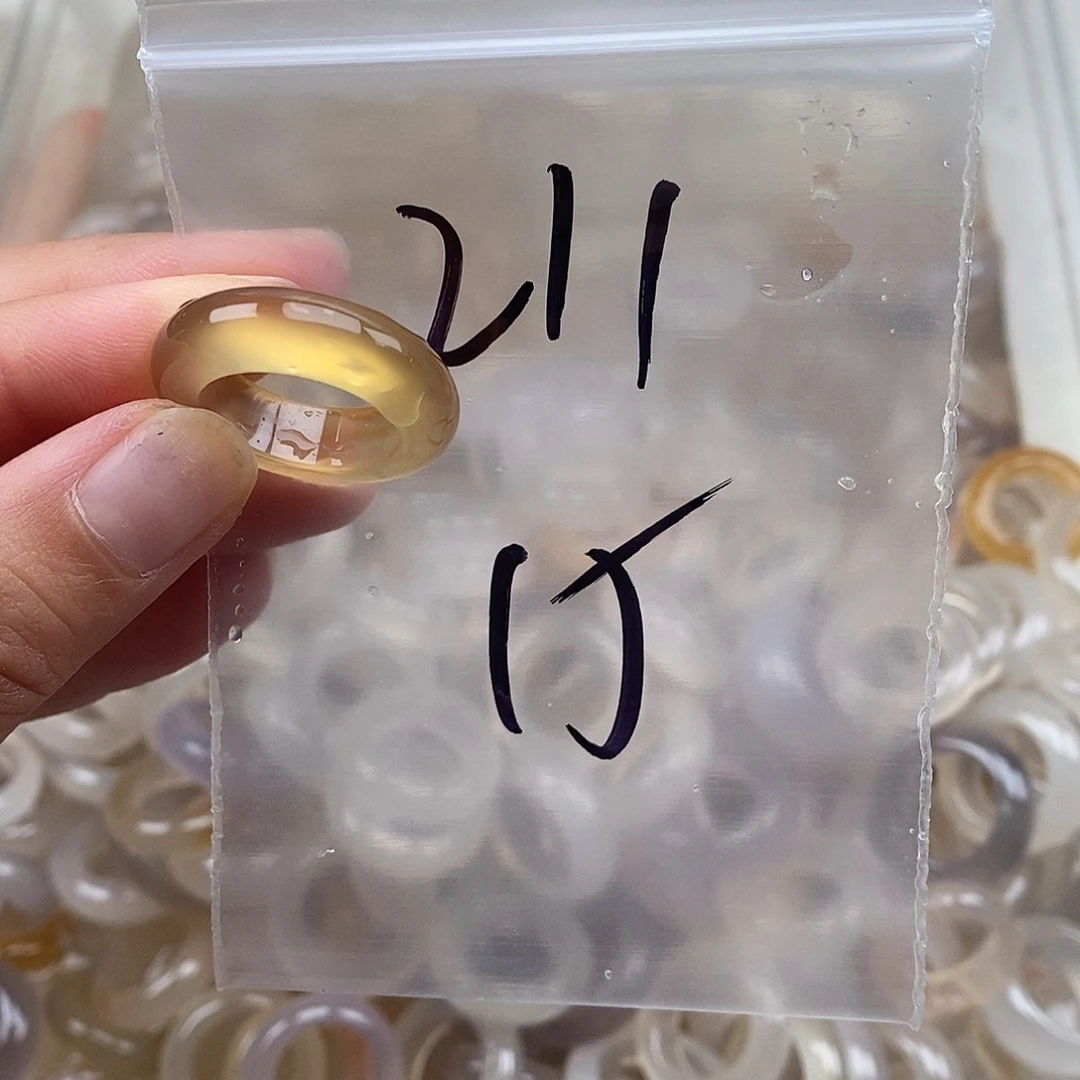未镶嵌戒指玛瑙/玉髓
