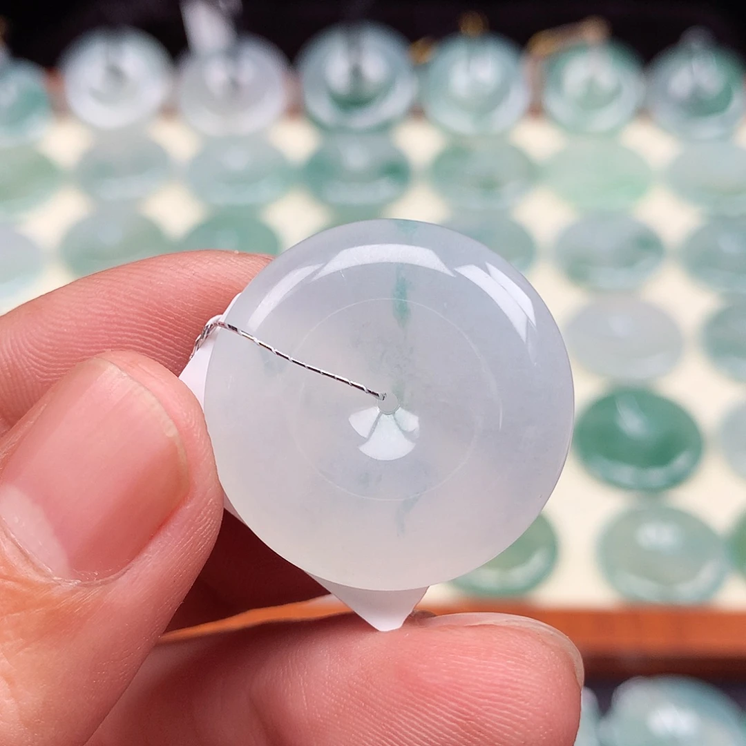 颈饰未镶嵌翡翠27.4-5.5mm