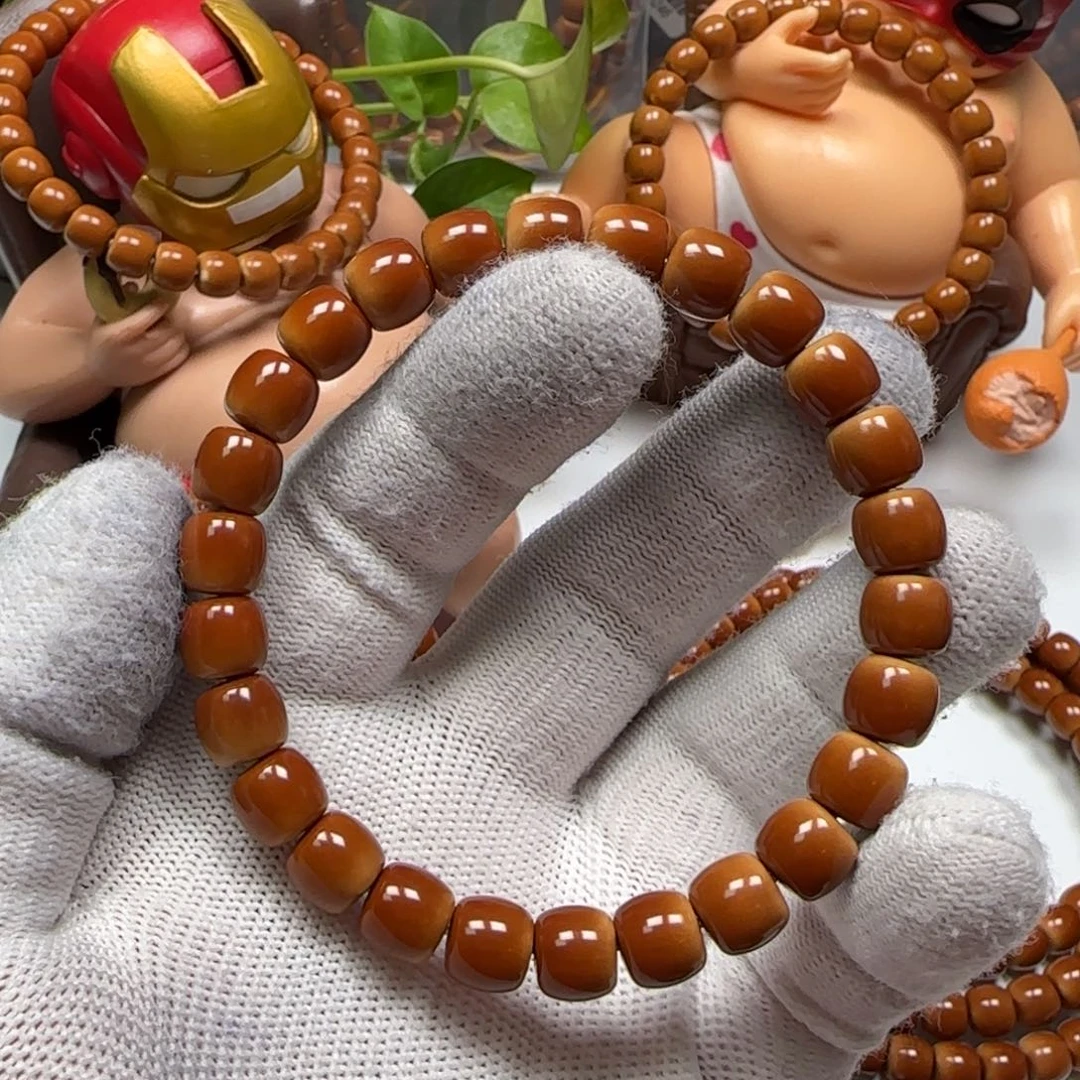 手串/手链橄榄核老挝核尖单圈8.7