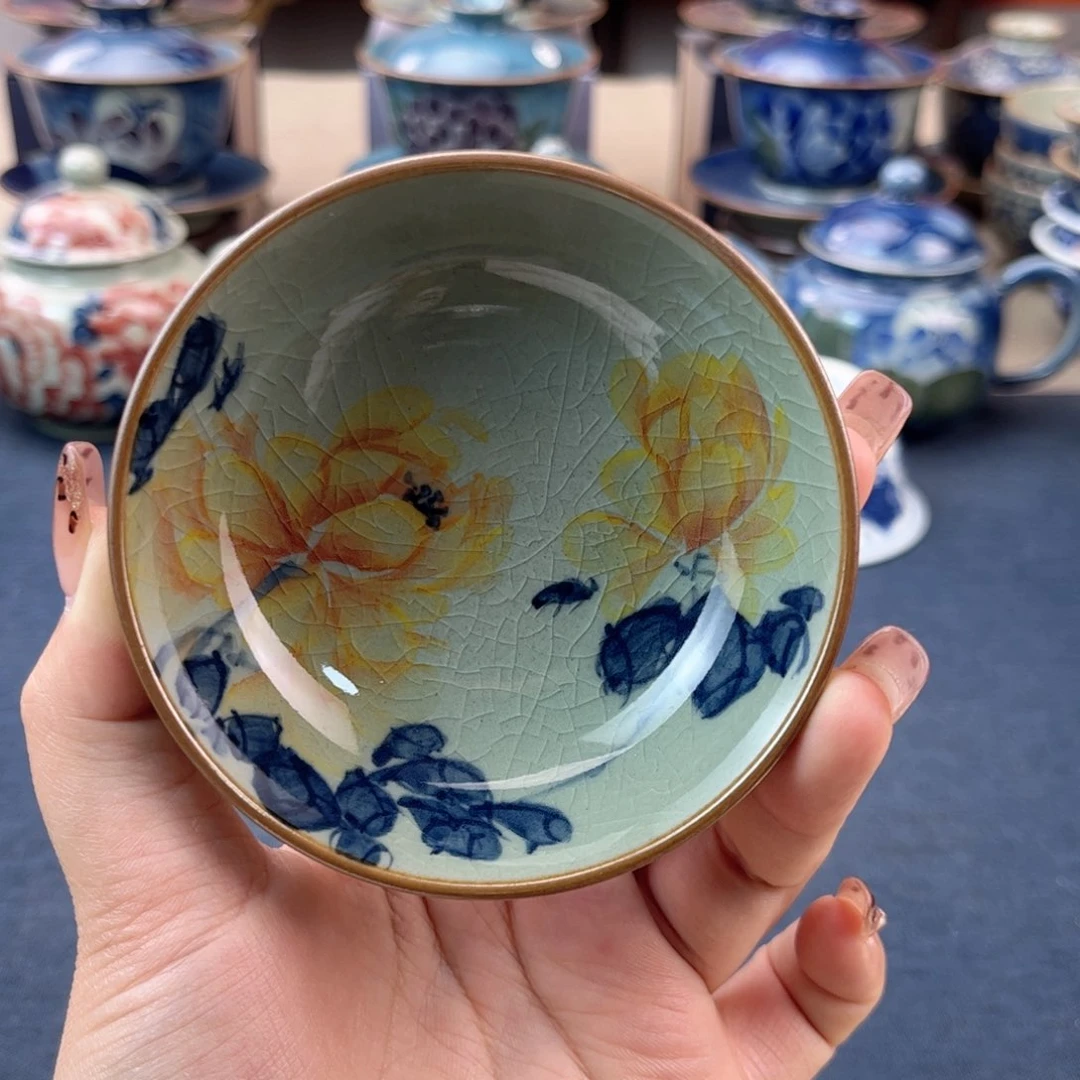 杯景德镇陶瓷杯子