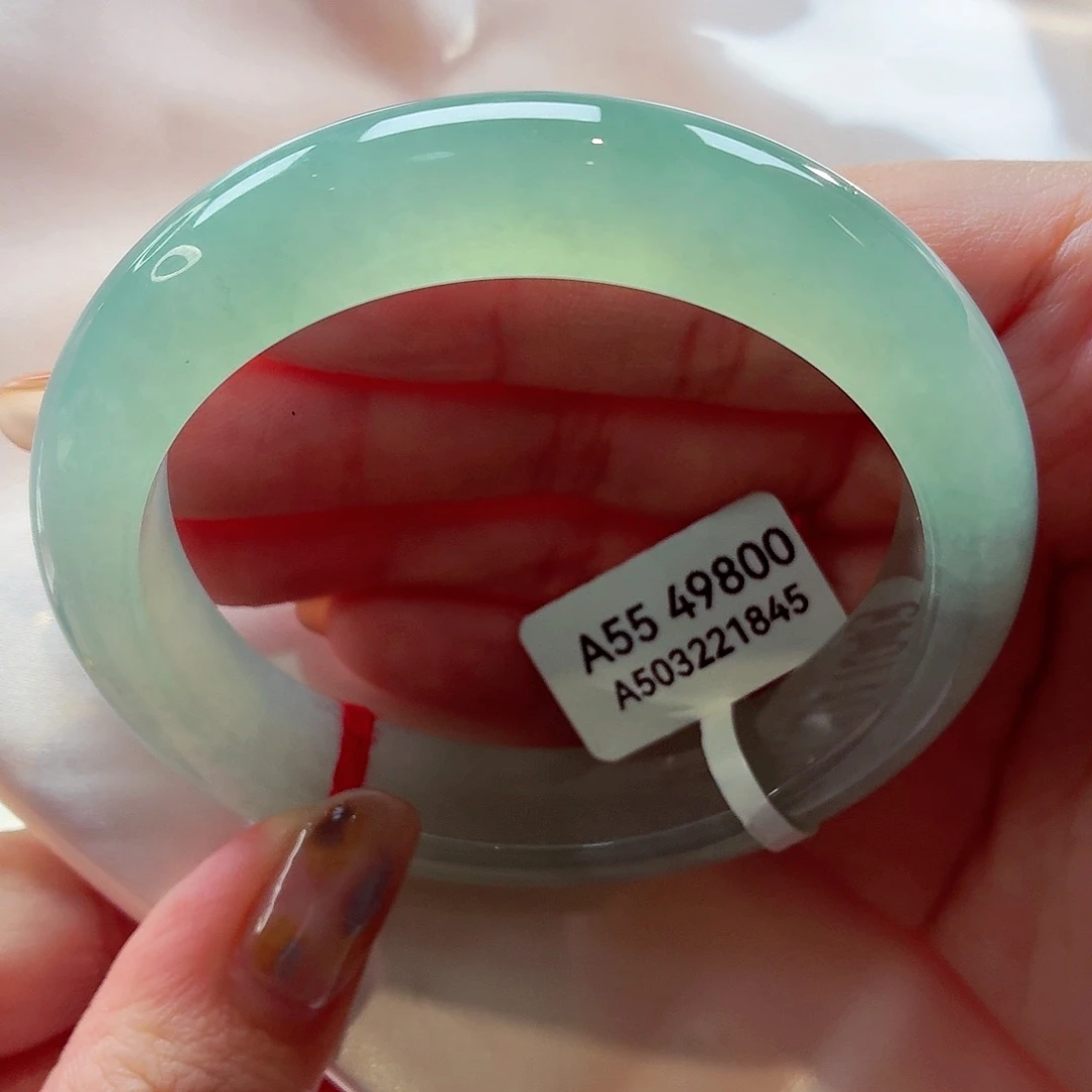 翡翠未镶嵌手镯22（30号）