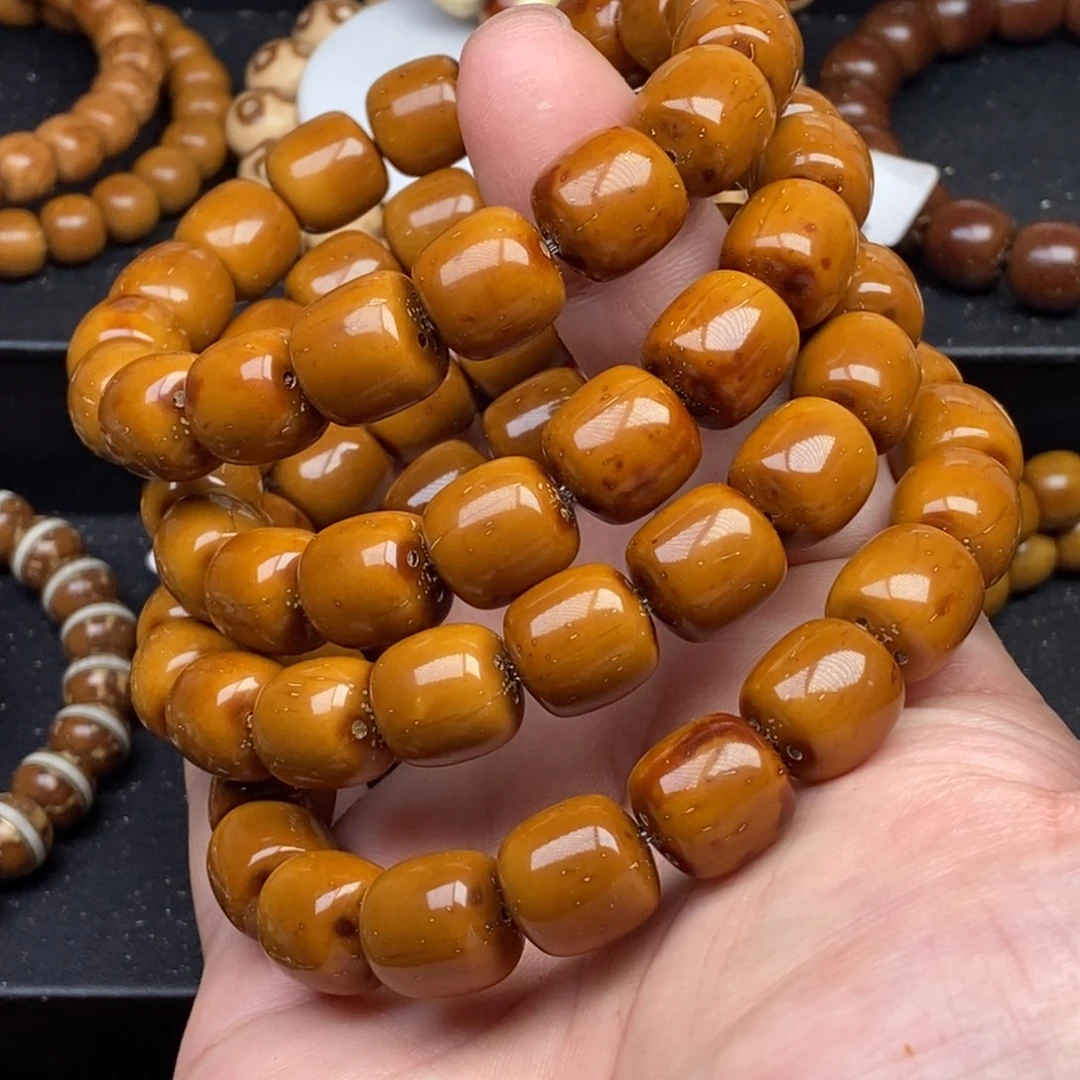 紫金鼠手串12+mm天花板黄金甲纯手工