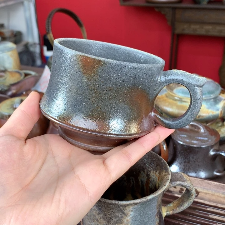 紫砂茶壶佛**来纯自然柴烧