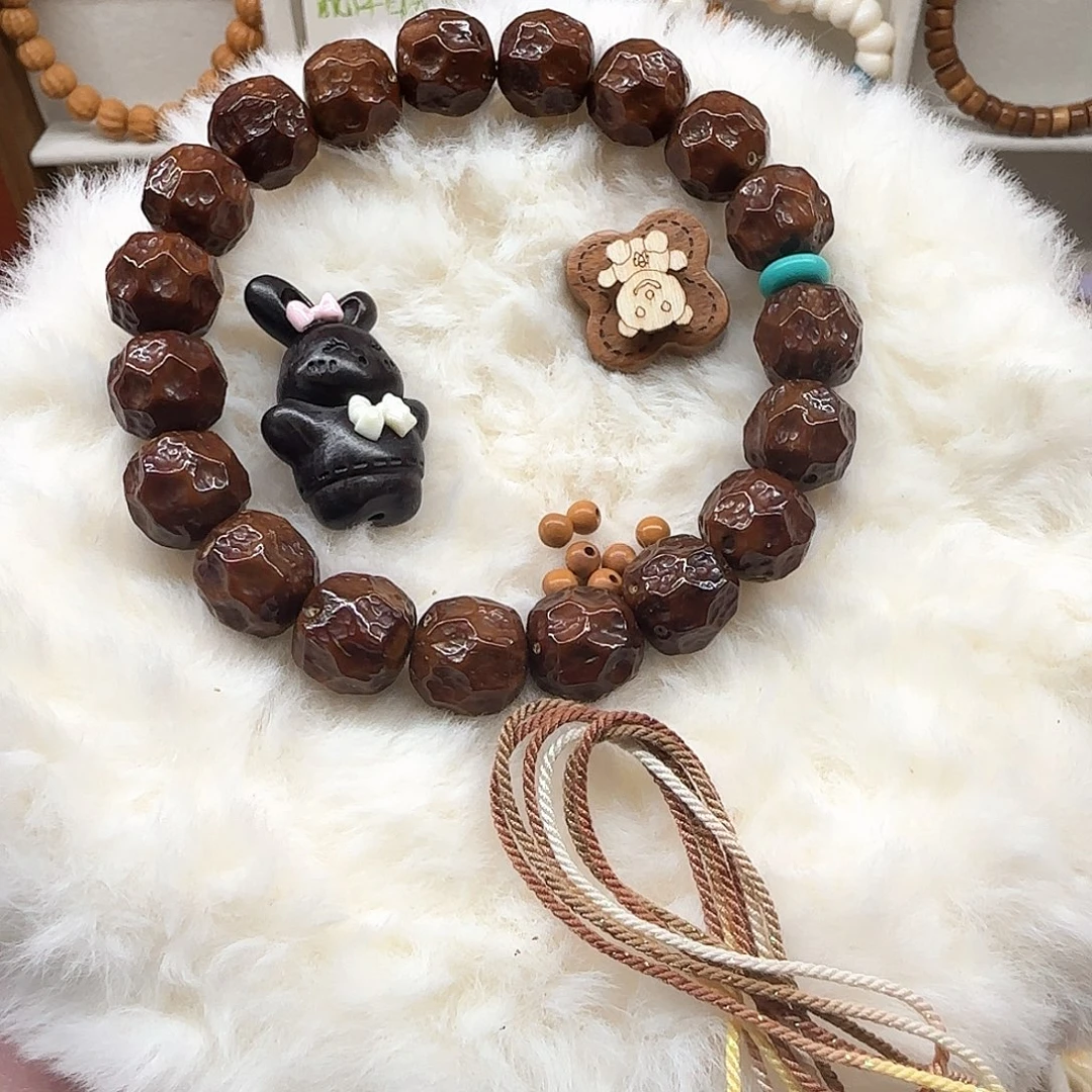 201 紫金鼠无相的手串配件