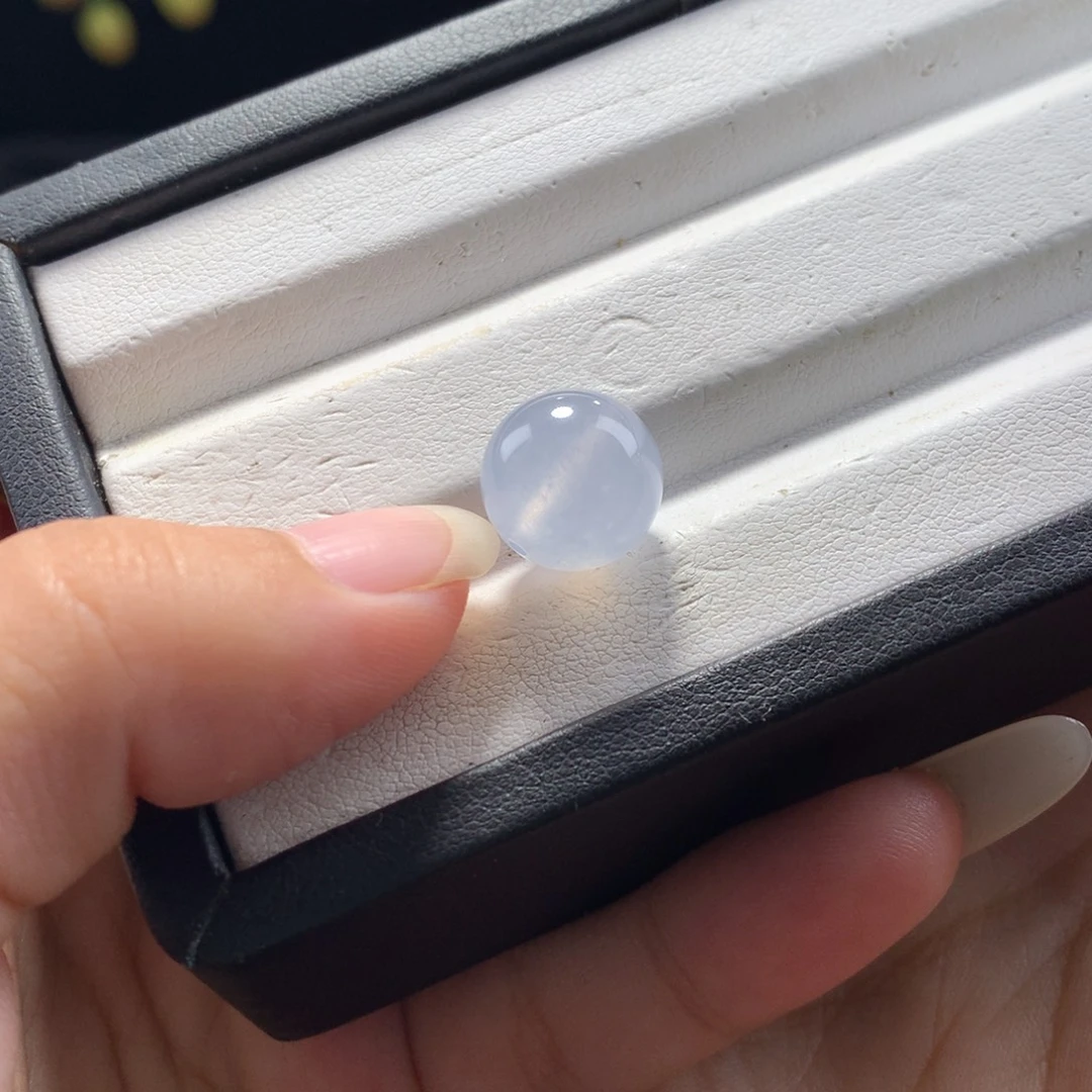 未镶嵌手串翡翠卡12高冰紫