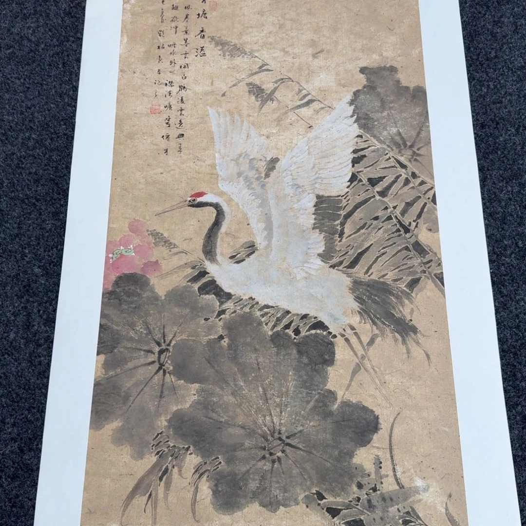 国画国画作品山水花鸟纯手绘