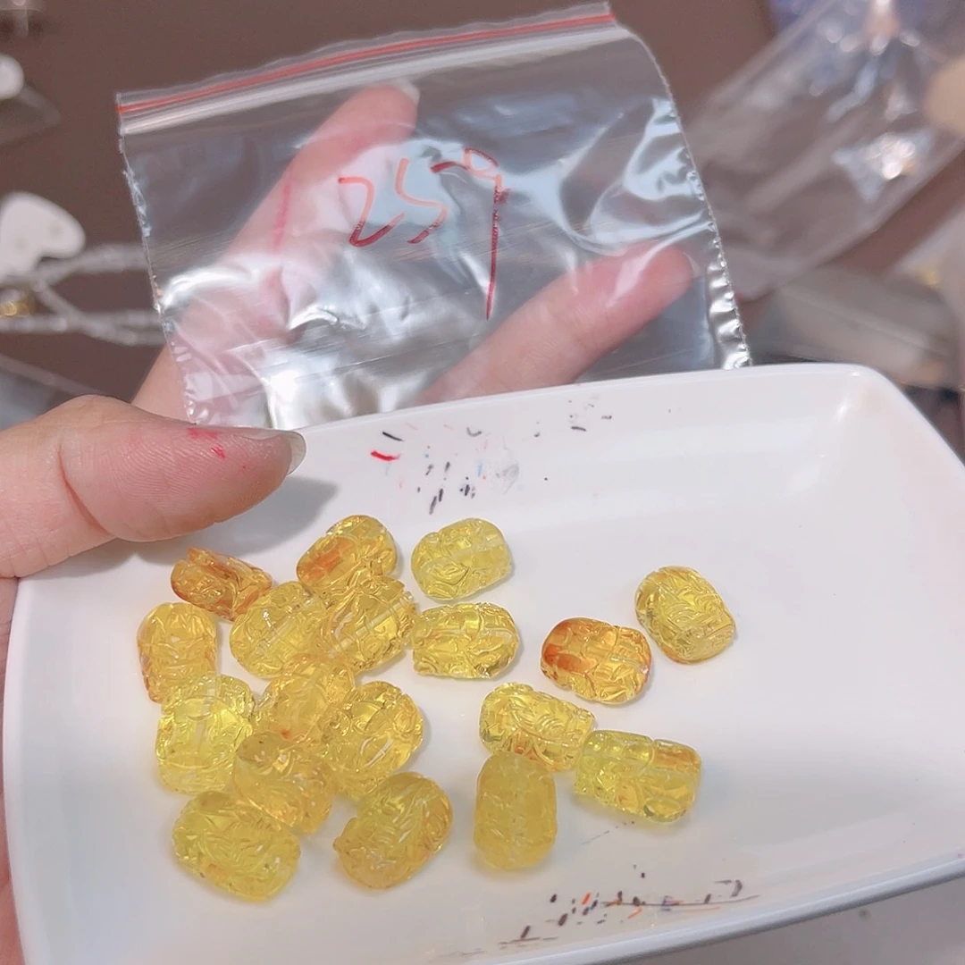 未镶嵌金珀珠宝奇石259