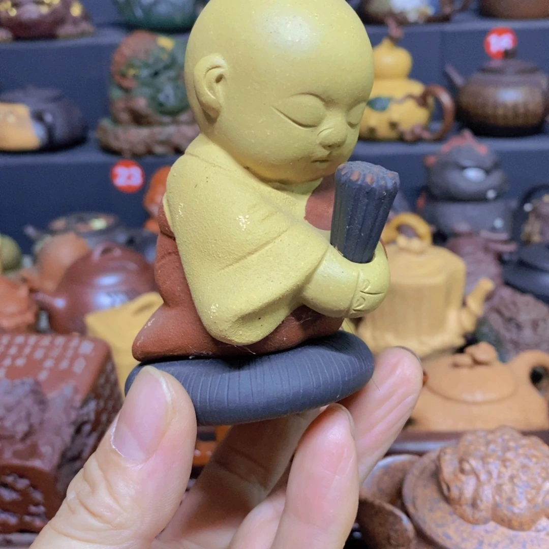 茶杯绿泥紫砂紫砂