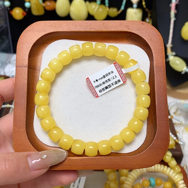 手链蜜蜡未镶嵌蜜蜡手串