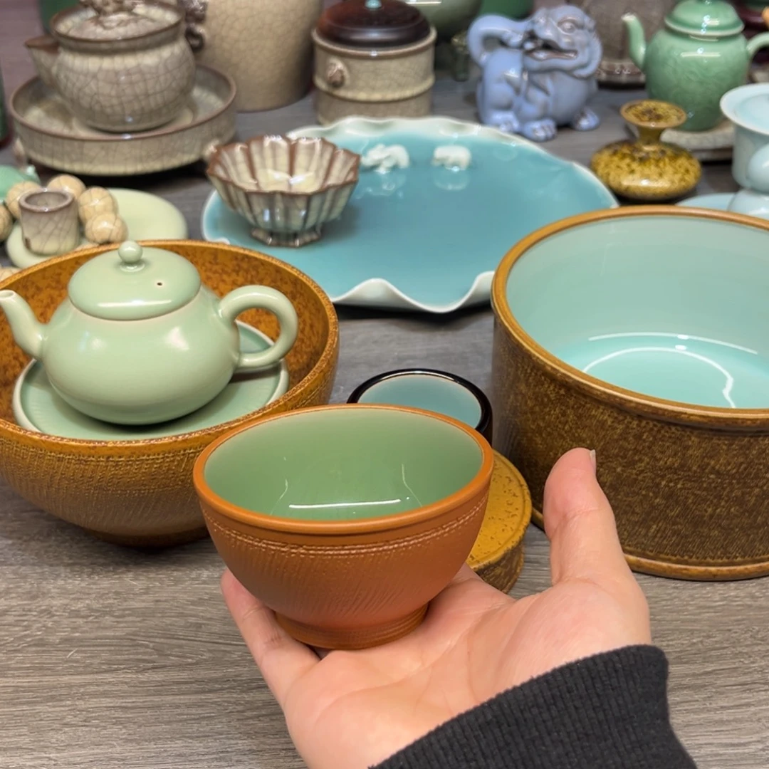 黄灿 觅秋 茶碗杯