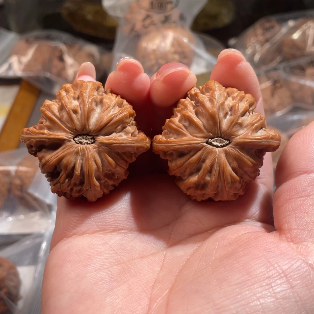 文玩核桃吊坠独***栏42正磨盘