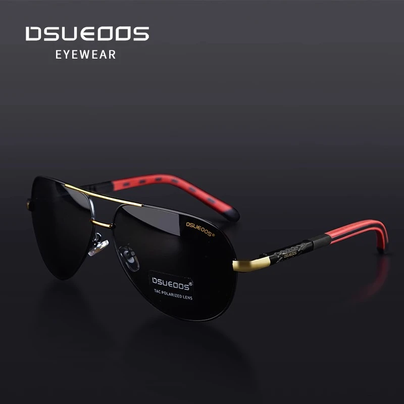 迪古森偏光太阳镜男司机墨镜男个性潮飞行员钓鱼驾驶开车专用眼镜