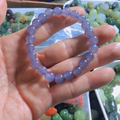 手链未镶嵌和田玉（糖玉）