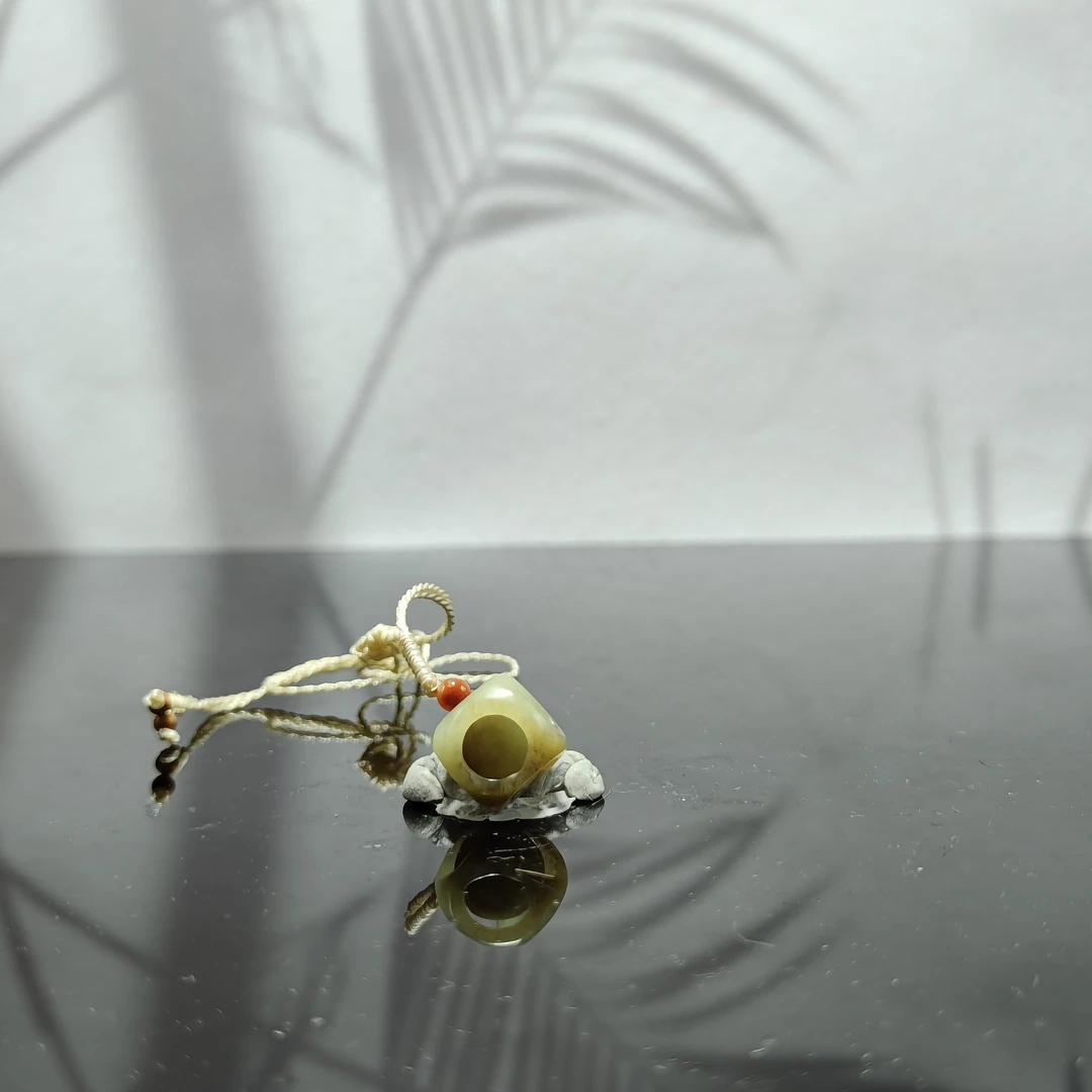 R和田玉转运珠吊坠0098