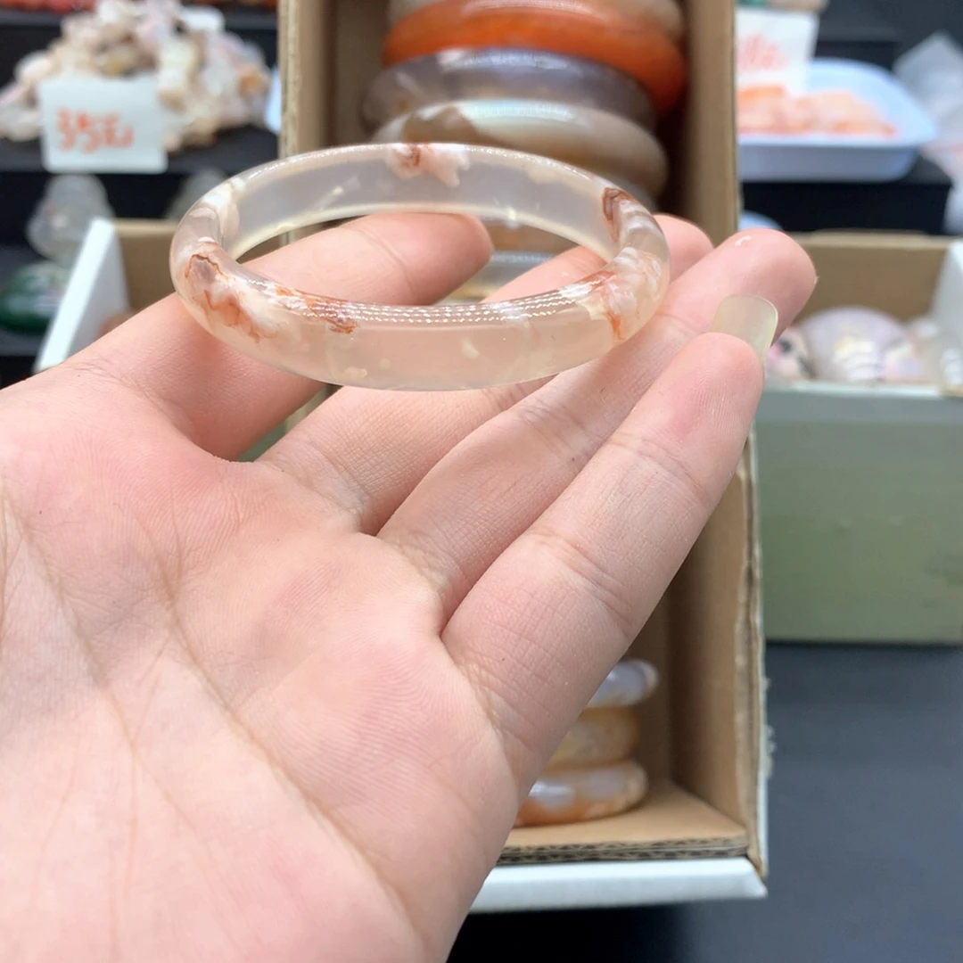 【闪购商品】手镯玛瑙/玉髓未镶嵌椿*槿