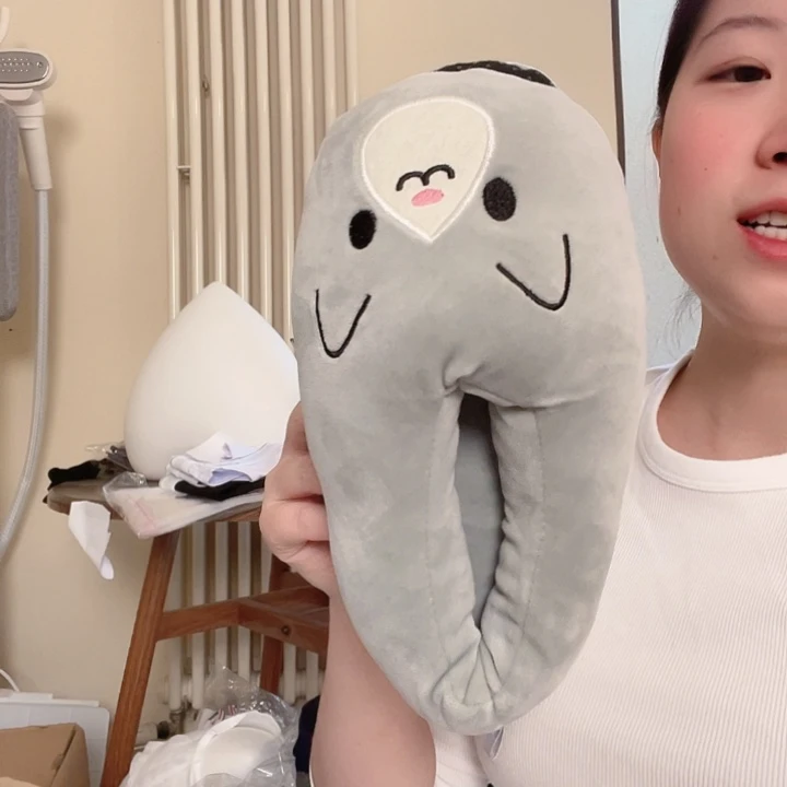 三醋酯纤维小猫咪灰色地板鞋322