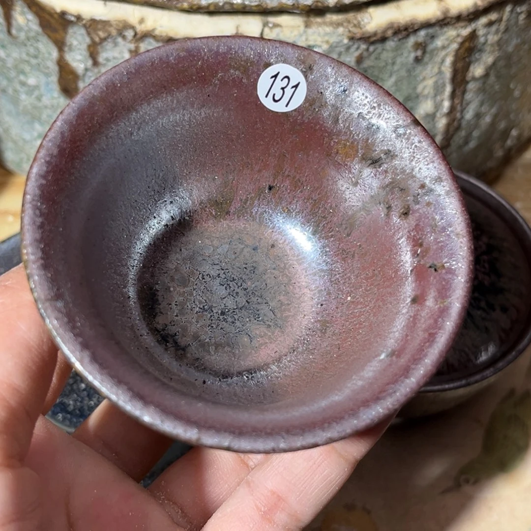 茶盏义兴龙窑柴烧落灰烧